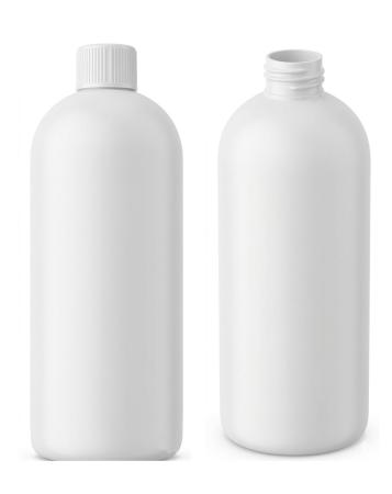 Rundflasche weiß 1 Liter