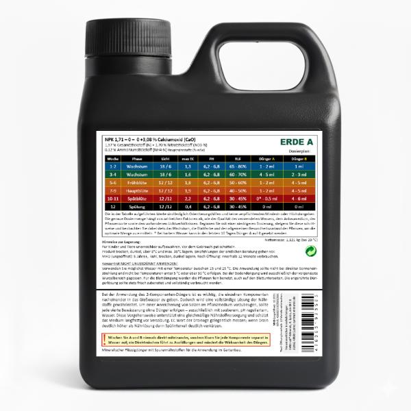 2K Cannabisdünger Erde